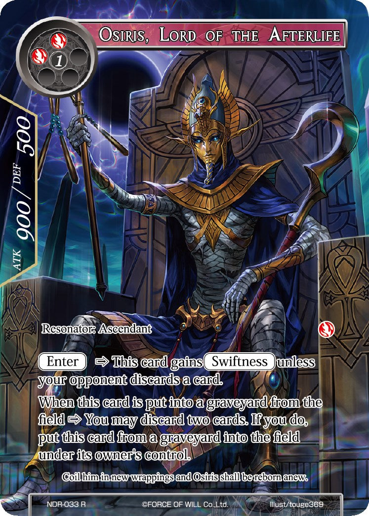 Osiris, Lord of the Afterlife (Full Art) (NDR-033) [New Dawn Rises]