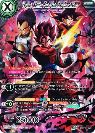 Vegito, Warrior From Another Dimension (BT11-154) [Vermilion Bloodline]