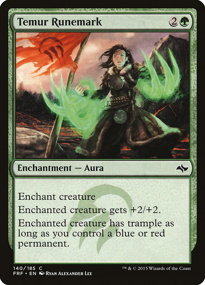 Temur Runemark [Fate Reforged]