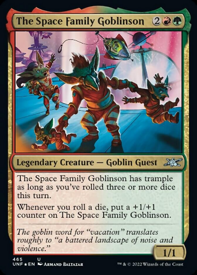 The Space Family Goblinson (Galaxy Foil) [Unfinity]