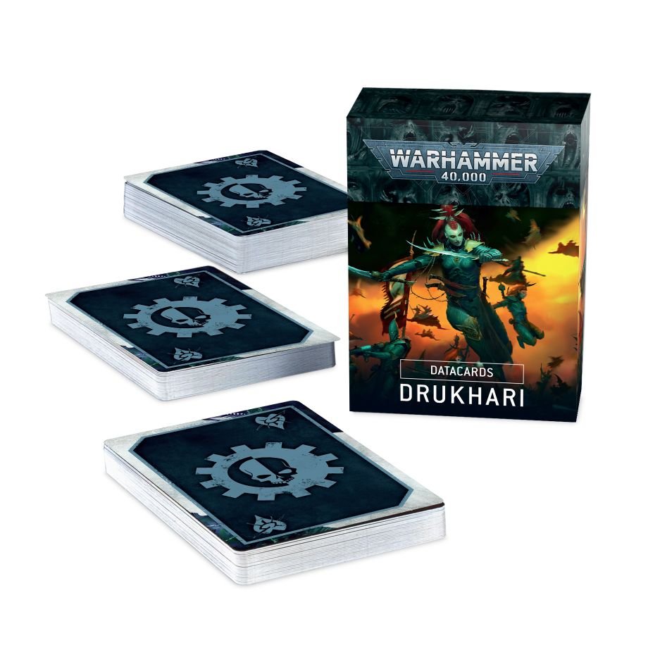 Warhammer 40000: Drukhari: Datacards