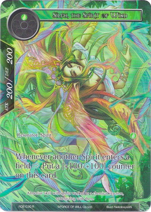 Silph, the Spirit of Wind (Full Art) (RDE-030) [Return of the Dragon Emperor]