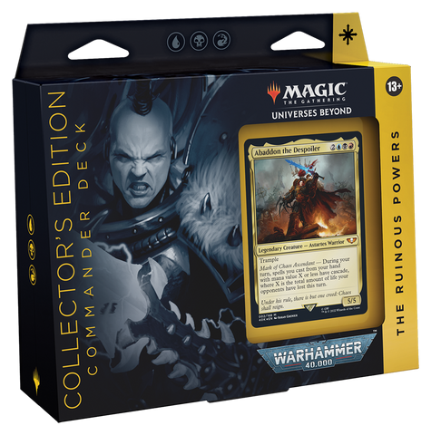 Magic the Gathering: Warhammer 40000: Commander Deck: Collector's Edition: The Ruinous Powers