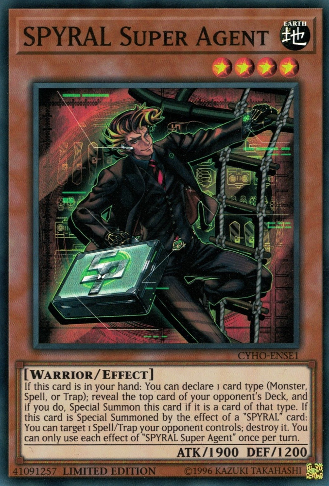 SPYRAL Super Agent [CYHO-ENSE1] Super Rare