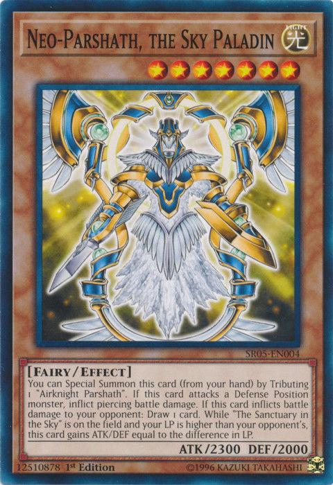 Neo-Parshath, the Sky Paladin [SR05-EN004] Common