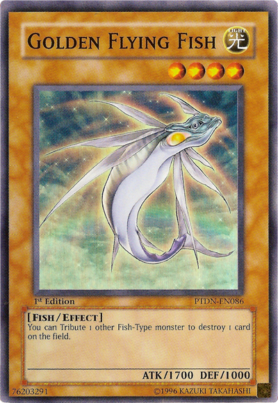 Golden Flying Fish [PTDN-EN086] Super Rare