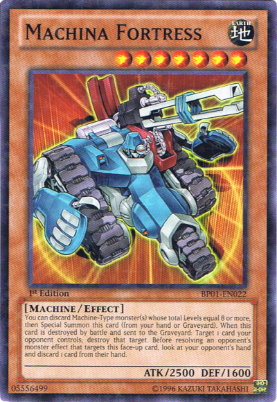 Machina Fortress [BP01-EN022] Starfoil Rare