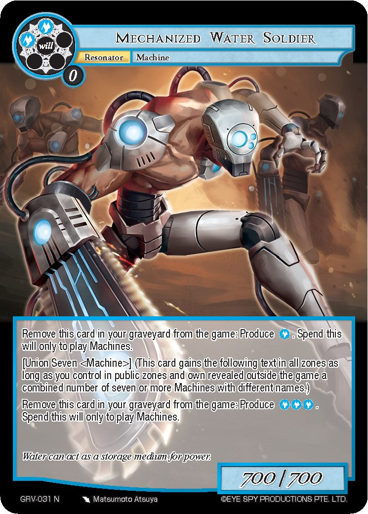 Mechanized Water Soldier (GRV-031) [Game of Gods: Revolution]