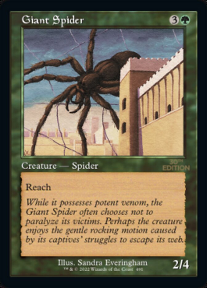 Giant Spider (Retro) [30th Anniversary Edition]