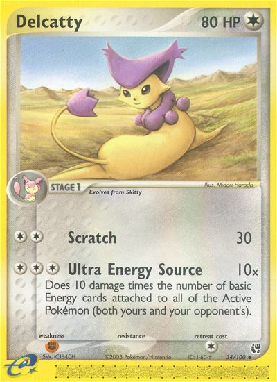 Delcatty (34/100) [EX: Sandstorm]