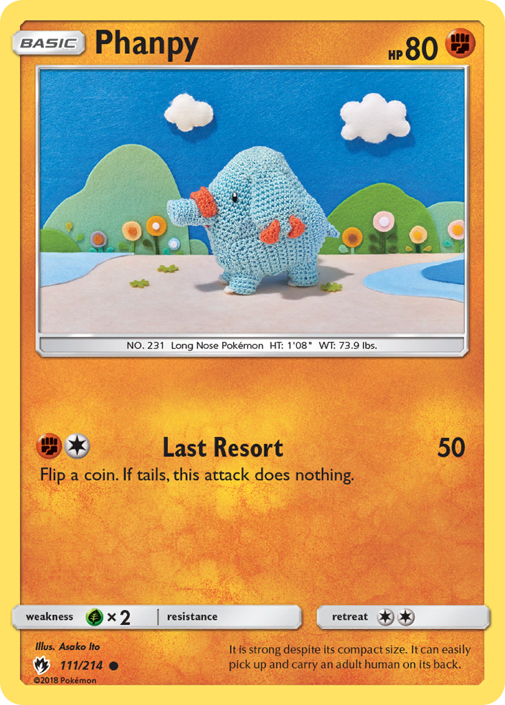 Phanpy (111/214) [Sun & Moon: Lost Thunder]