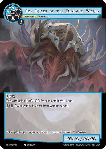 Sky Ruler of the Demonic World (TST-030) [The Seventh]