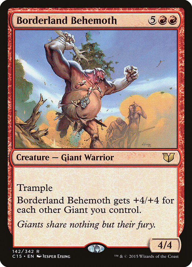 Borderland Behemoth [Commander 2015]