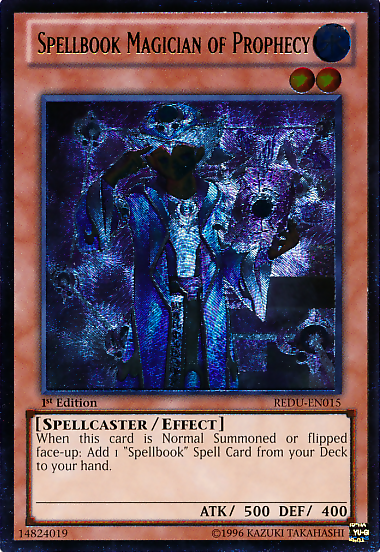 Spellbook Magician of Prophecy [REDU-EN015] Ultimate Rare