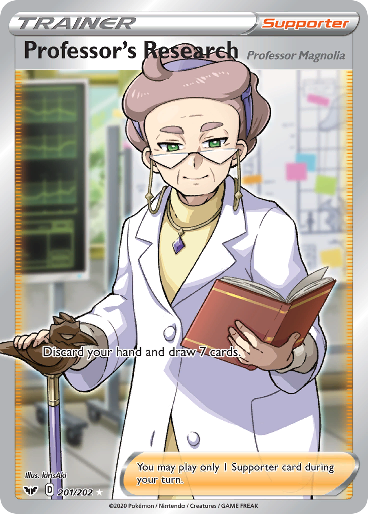 Professor's Research (201/202) (Professor Magnolia) [Sword & Shield: Base Set]