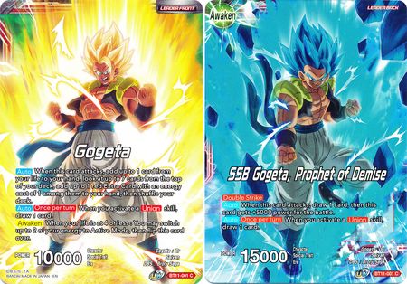 Gogeta // SSB Gogeta, Prophet of Demise (BT11-001) [Vermilion Bloodline]