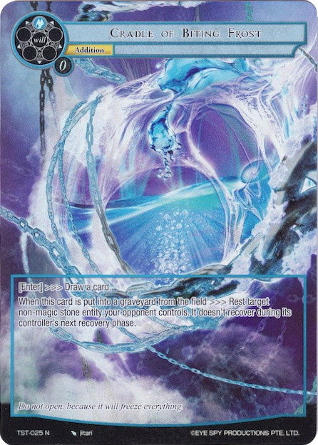 Cradle of Biting Frost (Full Art) (TST-025) [The Seventh]