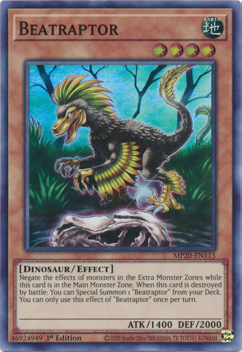 Beatraptor [MP20-EN115] Super Rare