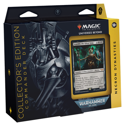 Magic the Gathering: Warhammer 40000: Commander Deck: Collector's Edition: Necron Dynasties
