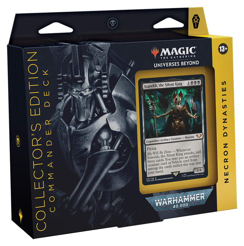 Magic the Gathering: Warhammer 40000: Commander Deck: Collector's Edition: Necron Dynasties