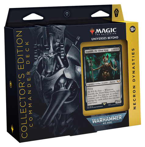 Magic the Gathering: Warhammer 40000: Commander Deck: Collector's Edition: Necron Dynasties