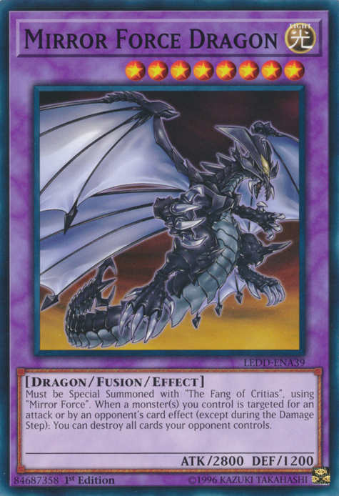 Mirror Force Dragon [LEDD-ENA39] Common