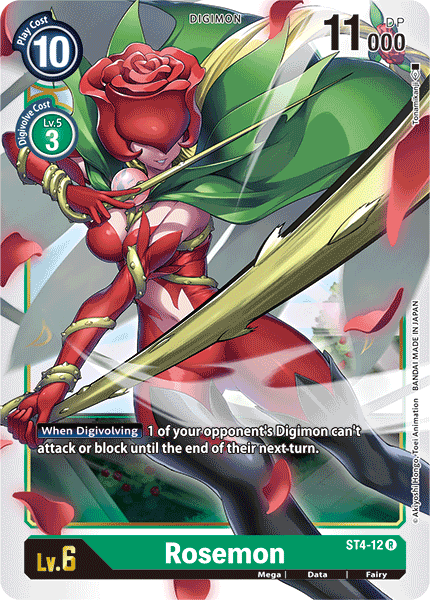 Rosemon [ST4-12] [Starter Deck: Giga Green]