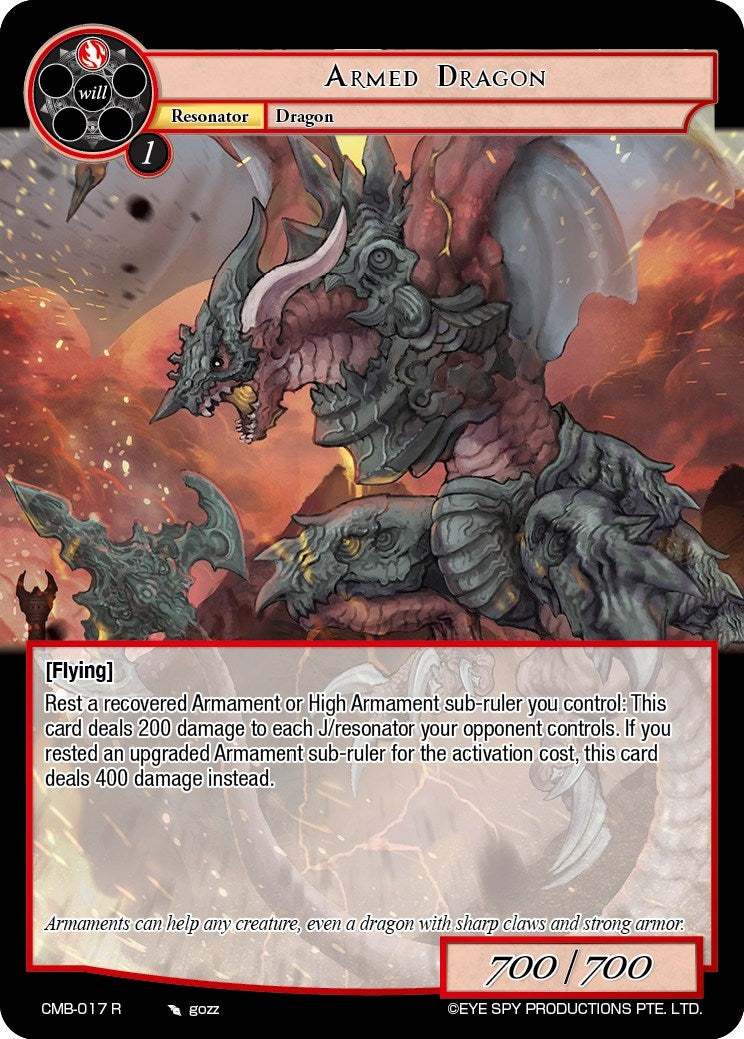 Armed Dragon (CMB-017 R) [Crimson Moon's Battleground]