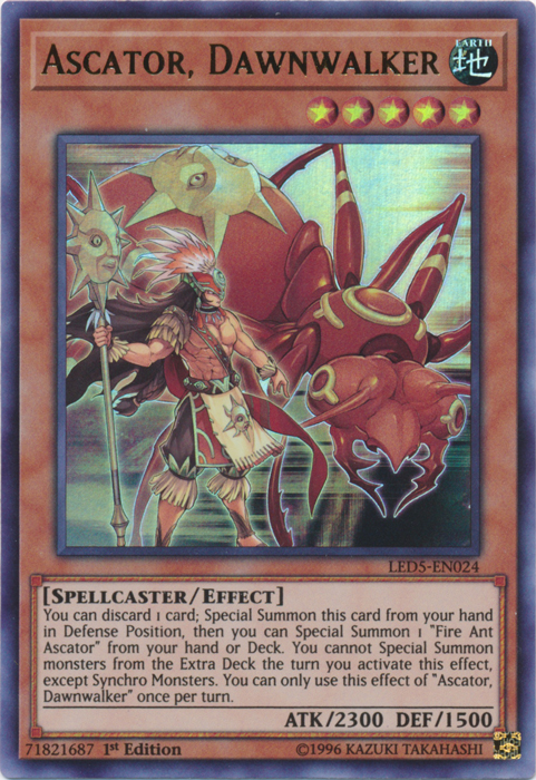 Ascator, Dawnwalker [LED5-EN024] Ultra Rare