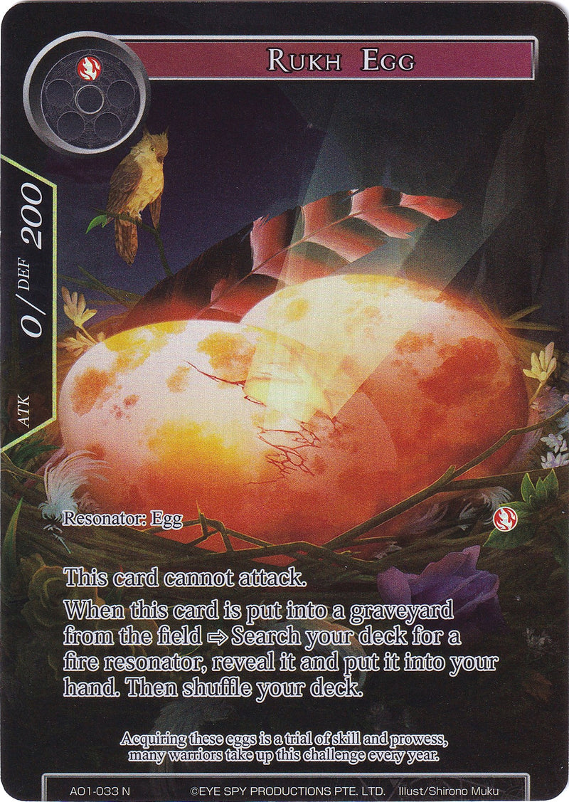 Rukh Egg (Full Art) (AO1-033) [Alice Origin]