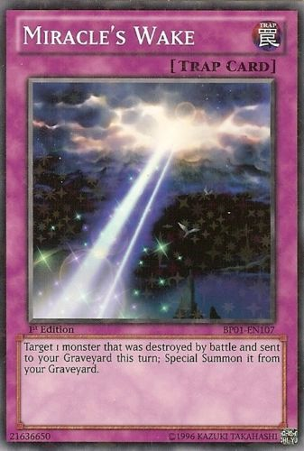 Miracle's Wake [BP01-EN107] Starfoil Rare