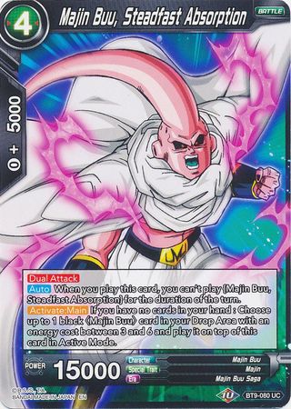 Majin Buu, Steadfast Absorption (BT9-080) [Universal Onslaught]