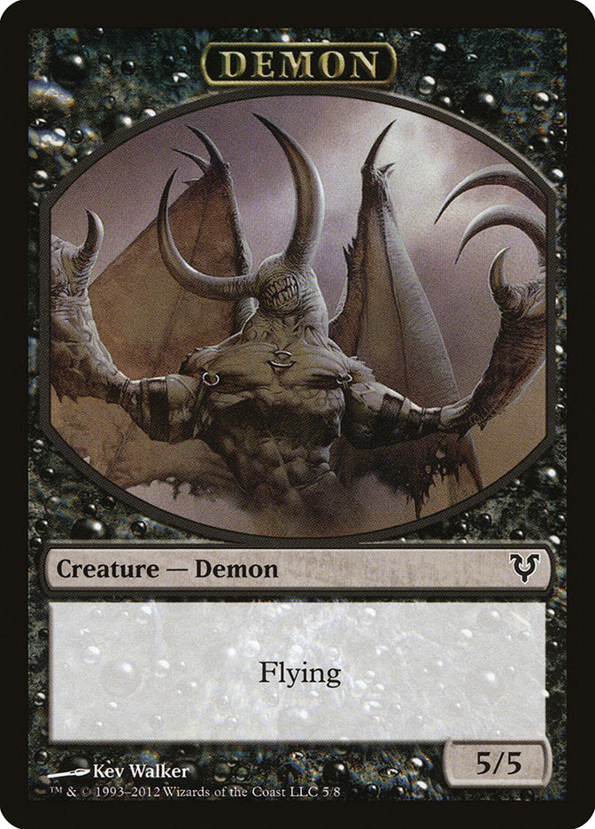 Demon Token [Avacyn Restored Tokens]