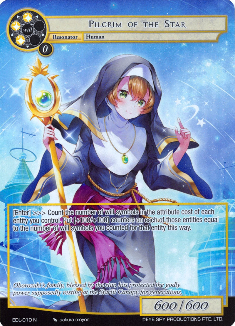 Pilgrim of the Star (Full Art) (EDL-010) [The Epic of the Dragon Lord]