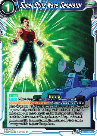 Super Blutz Wave Generator (BT11-057) [Vermilion Bloodline 2nd Edition]