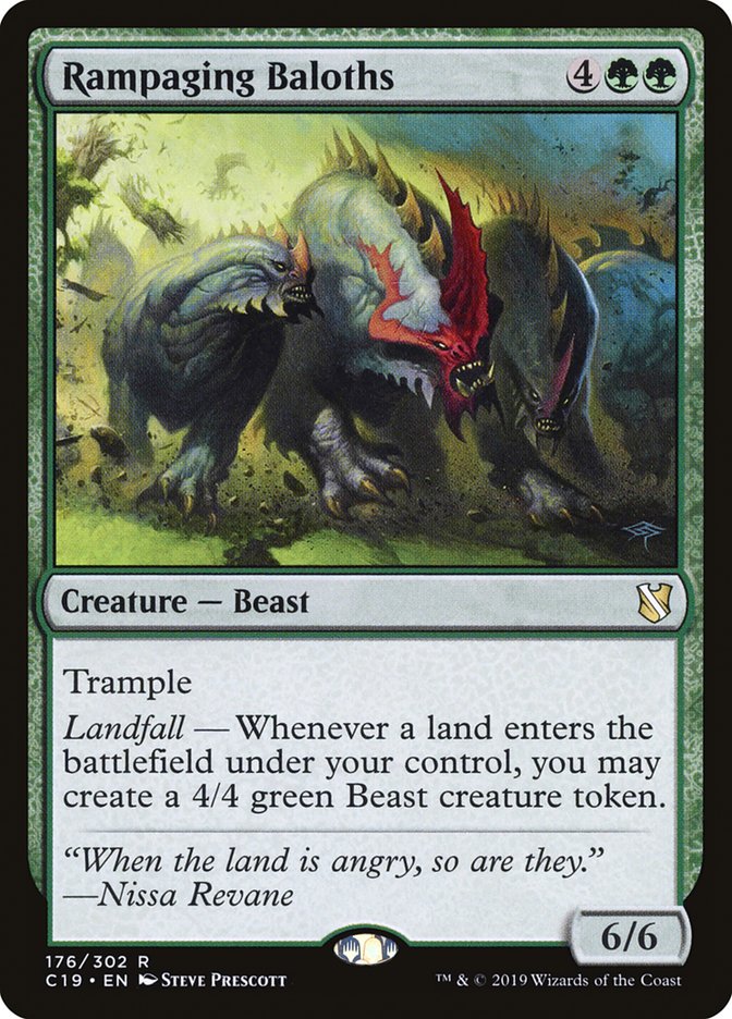 Rampaging Baloths [Commander 2019]