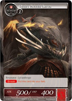 Tinder Kobold Garou (3-035) [The Shaft of Light of Valhalla]