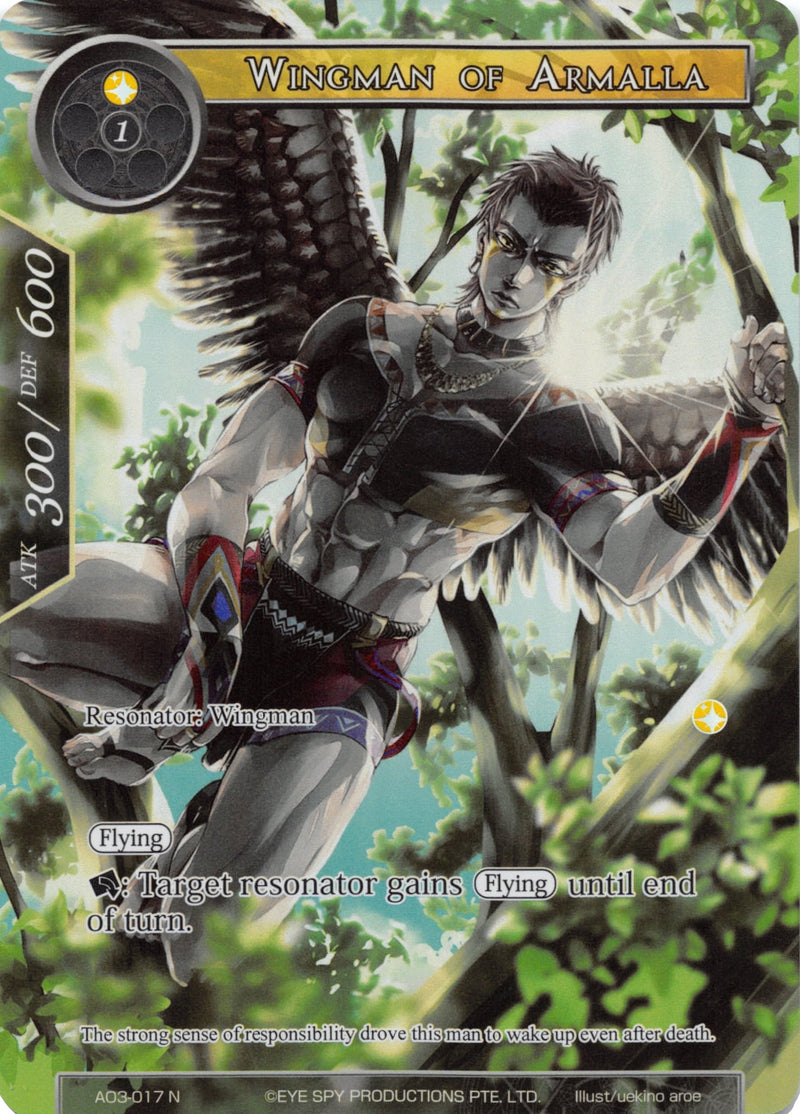 Wingman of Armalla (Full Art) (AO3-017) [Alice Origin III]