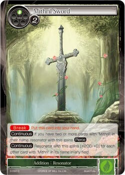 Mithril Sword (3-090) [The Shaft of Light of Valhalla]