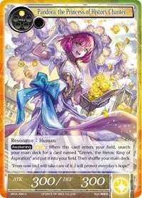 Pandora, the Princess of History Chanter (MOA-006) [The Millennia of Ages]