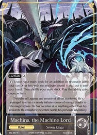 Machina, the Machine Lord // Machina, the Mechanical Emperor (Full Art) (SKL-087/J) [The Seven Kings of the Lands]