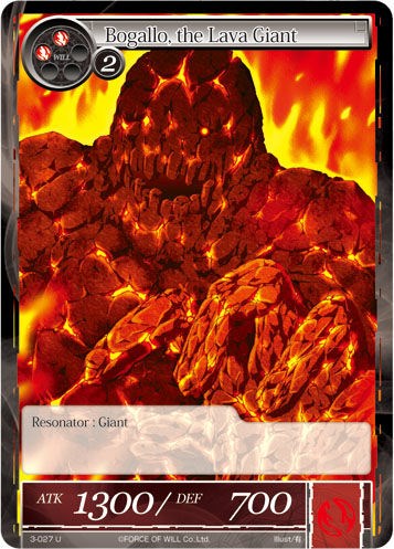 Bogallo, the Lava Giant (3-027) [The Shaft of Light of Valhalla]