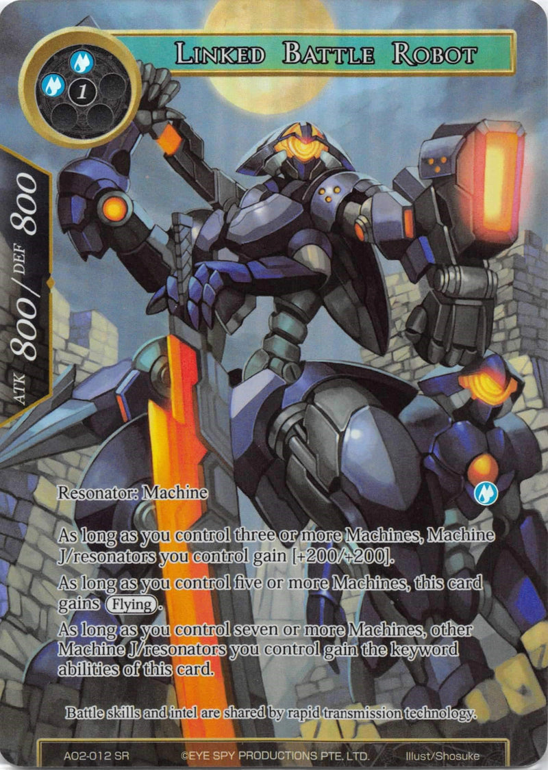 Linked Battle Robot (Full Art) (AO2-012) [Alice Origin II]