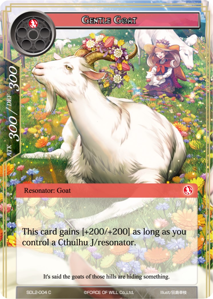 Gentle Goat (SDL2-004) [Starter Deck: Rage of R'lyeh]