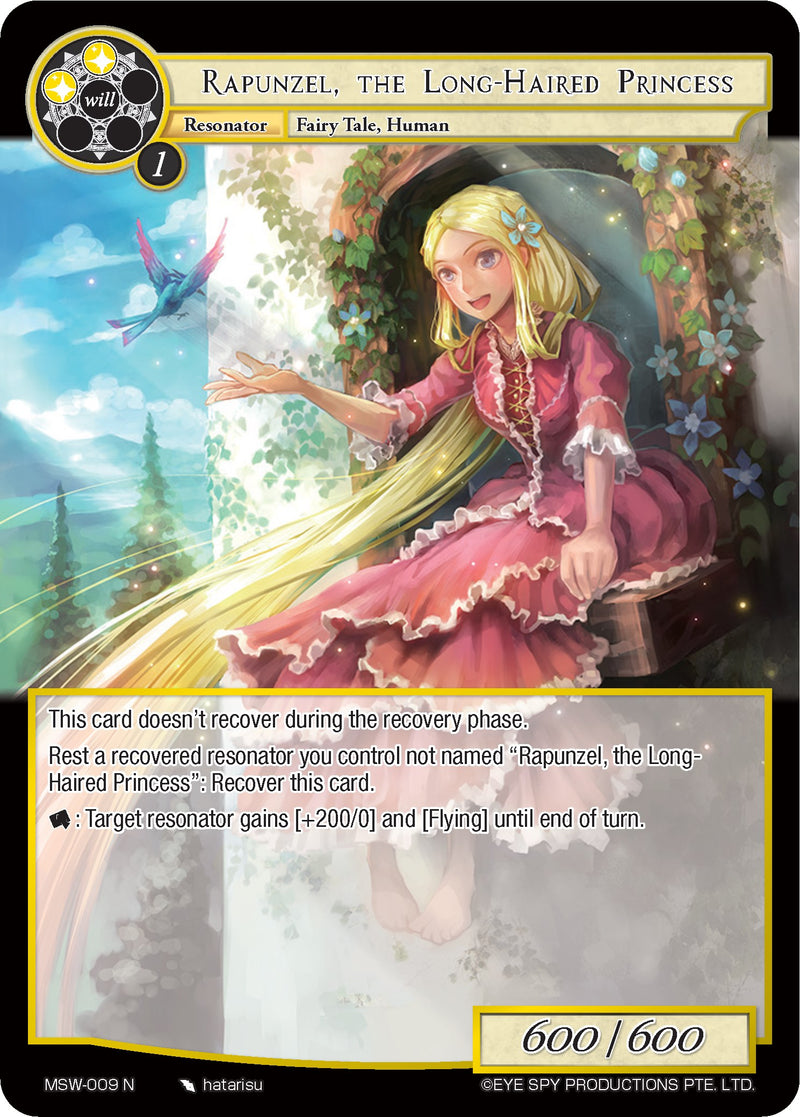 Rapunzel, The Long-Haired Princess (MSW-009) [The Magic Stone War - Zero]