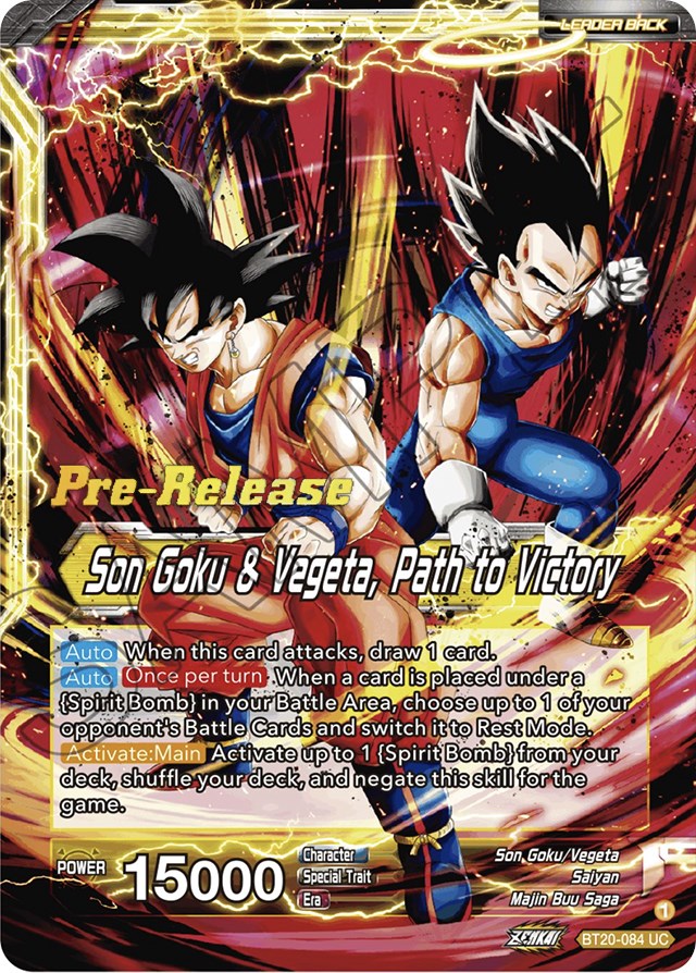 SS Vegito // Son Goku & Vegeta, Path to Victory (BT20-084) [Power Abso SS Vegito // Son Goku & Vegeta, Path to Victory (BT20-084) [Power Abso