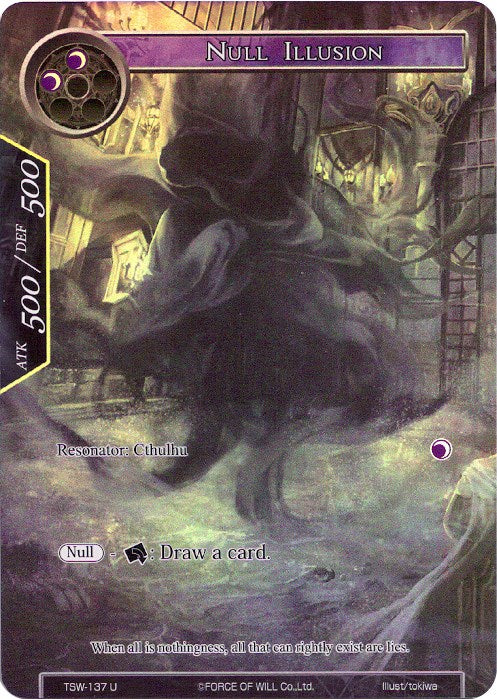 Null Illusion (Full Art) (TSW-137) [The Time Spinning Witch]