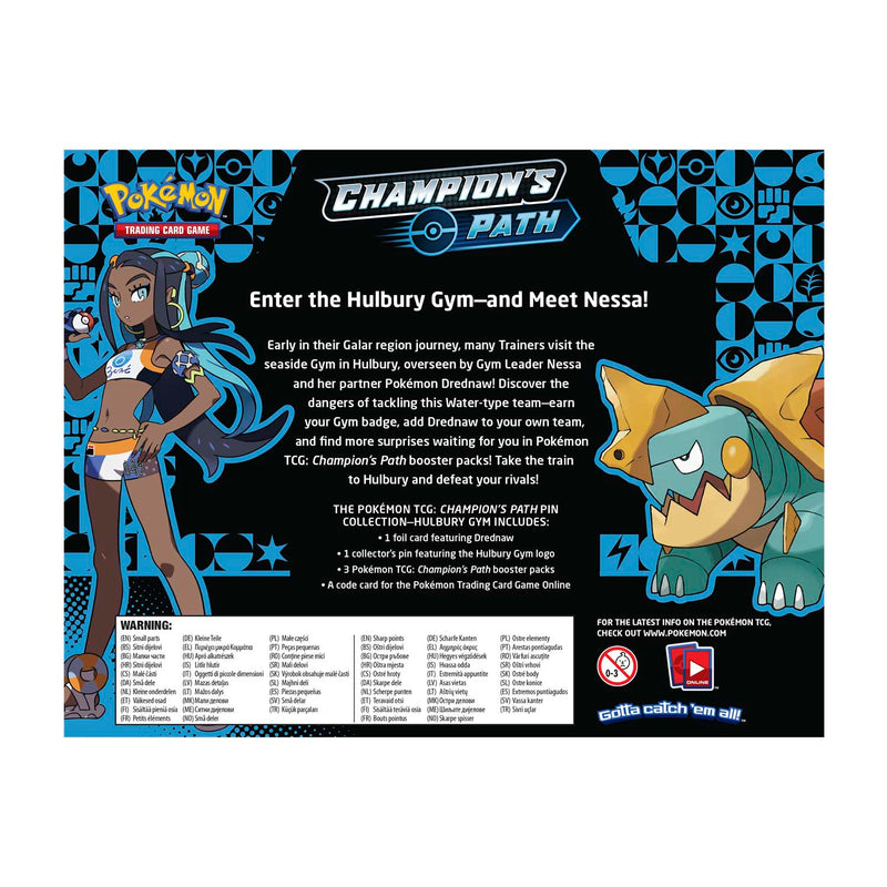 Pokémon TCG: Champion's Path Pin Collection: Hulbury Gym