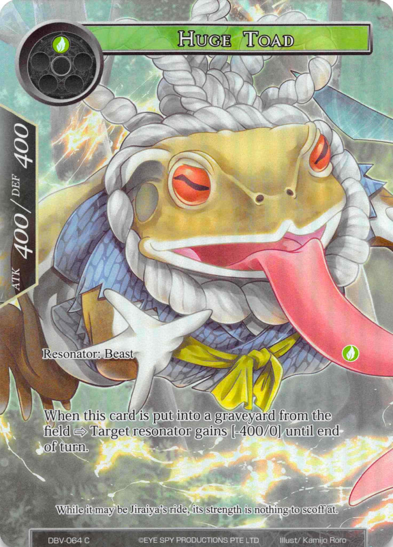 Huge Toad (Full Art) (DBV-064) [The Decisive Battle of Valhalla]