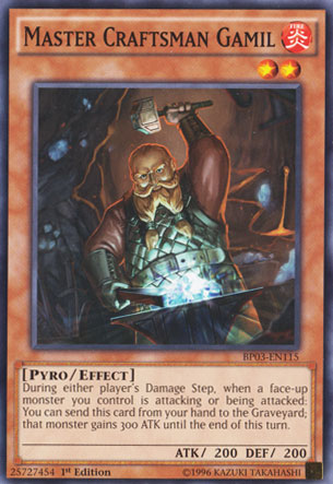 Master Craftsman Gamil [BP03-EN115] Common